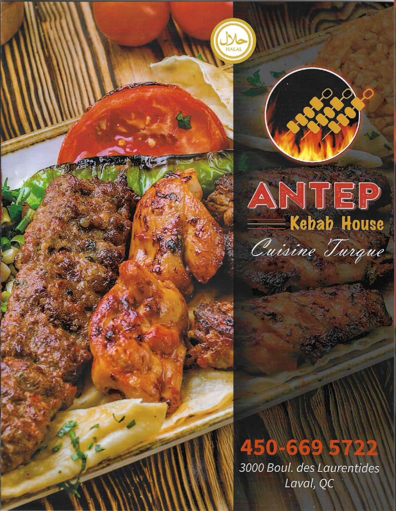 Menu — page 1